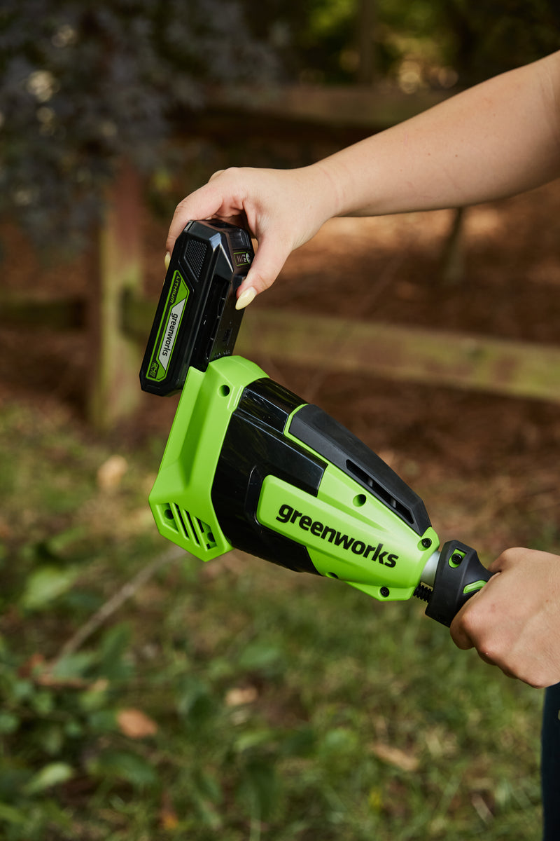 POWERALL 24V Potatore & Tagliasiepi ad asta Gen. II - Batteria 4Ah