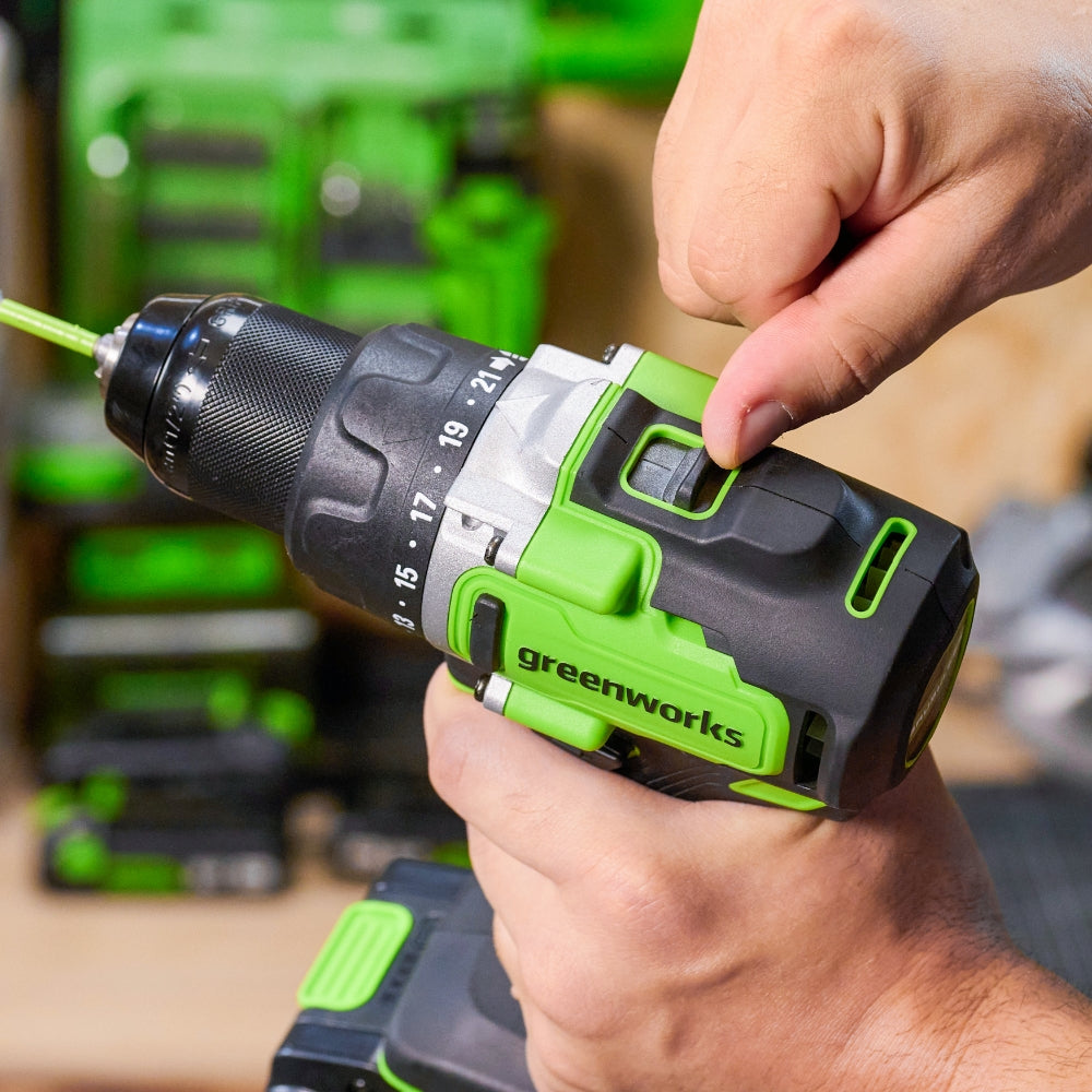 POWERALL 24V PRO Trapano a percussione 90Nm - Batteria 4Ah