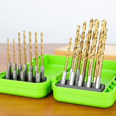 Set punte da trapano 22 pz. - Rivestite in titanio