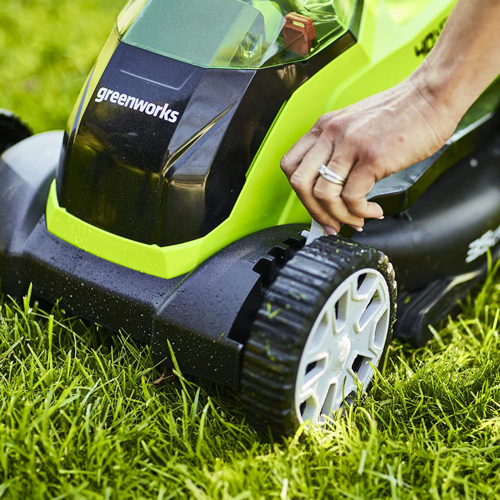 40V Rasaerba 35cm - 2x Batterie 2Ah