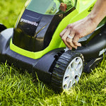 40V Rasaerba 35cm - 2x Batterie 2Ah