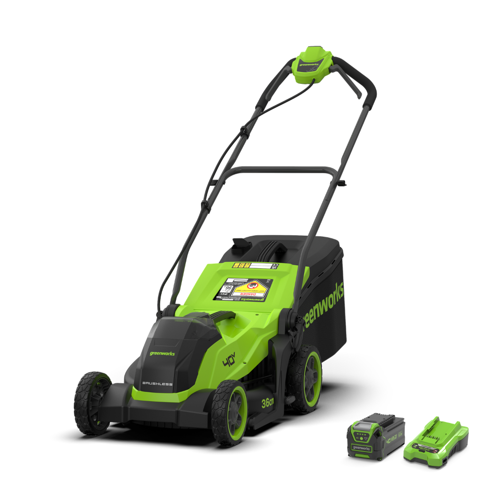 40V Rasaerba 36cm Gen. II - Batteria 4Ah