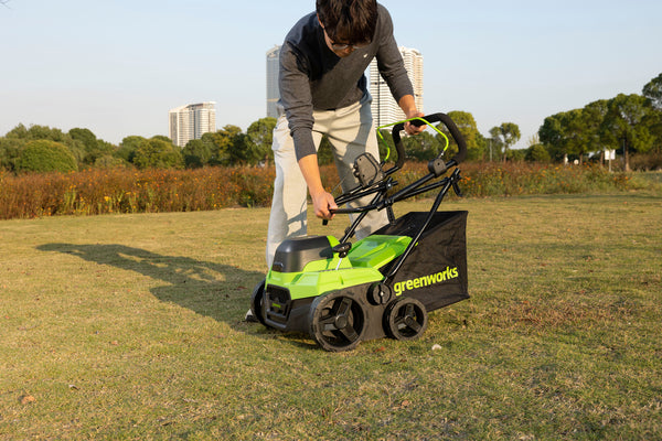 40V Arieggiatore / Scarificatore 2-in-1 38cm - Senza batteria