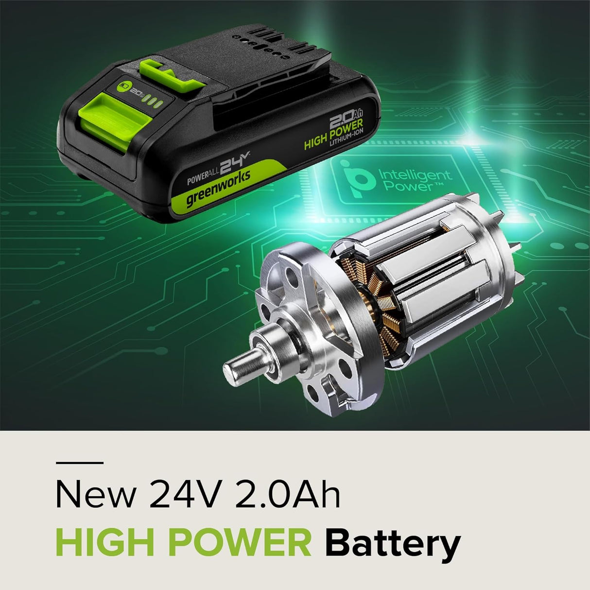 POWERALL 24V Batteria ad alte prestazioni 2Ah