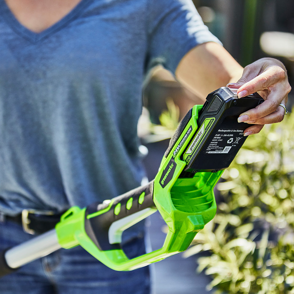 POWERALL 24V Tagliasiepi a palo 51cm - Senza batteria