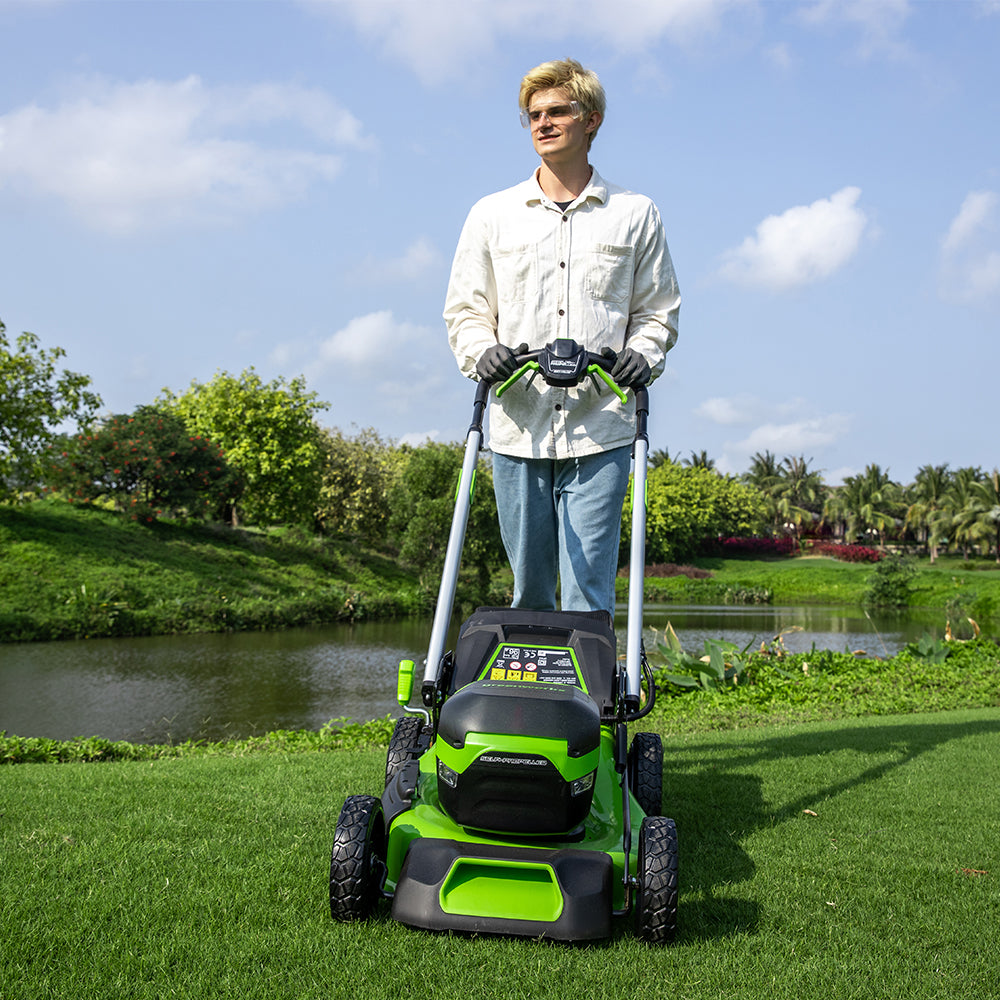 60V Rasaerba 46cm Semovente - Batteria 4Ah