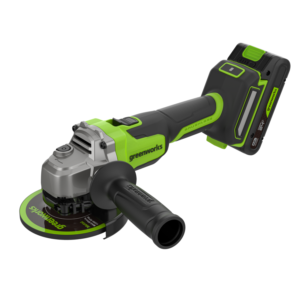 POWERALL 24V Angle Grinder - 4Ah Battery