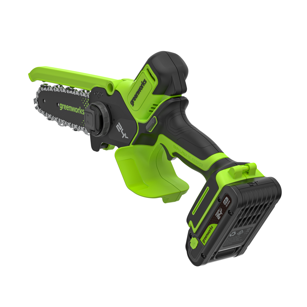 POWERALL 24V Mini Motosega 15cm Gen. II - Batteria 2Ah