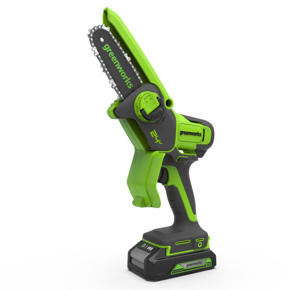 POWERALL 24V Mini Motosega 10cm - Batteria 2Ah