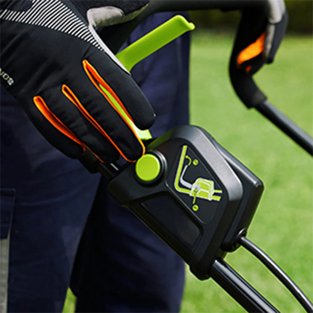 24V+24V Rasaerba 36cm - 2x Batterie 4Ah