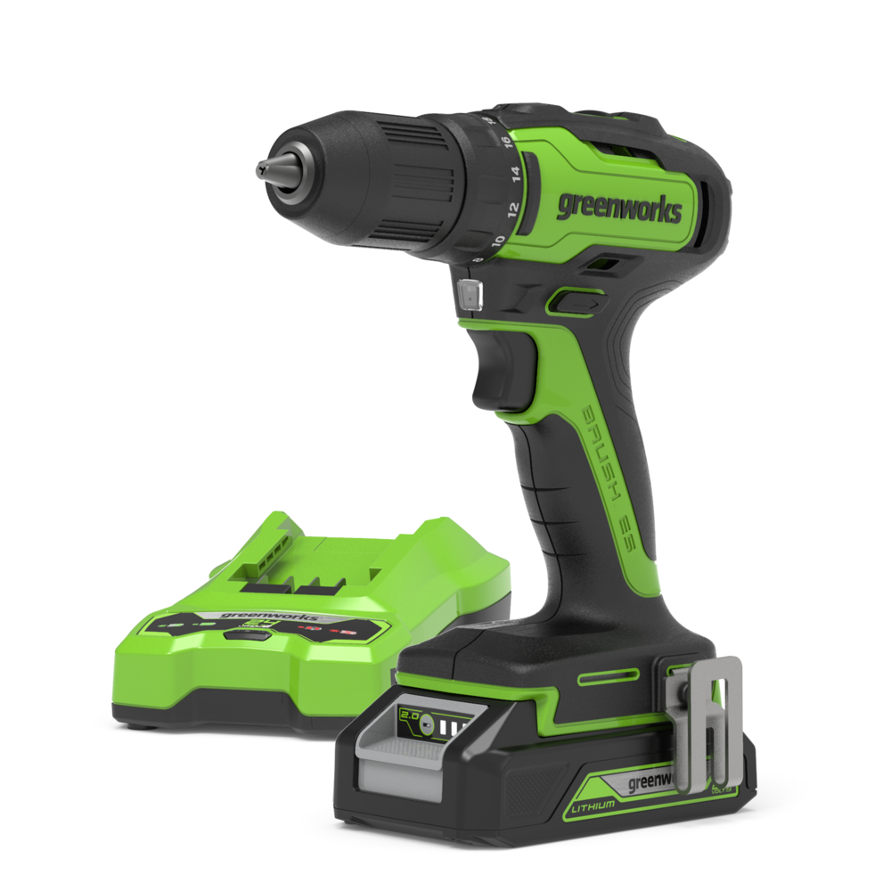 POWERALL 24V Trapano 35Nm - Batteria 2Ah