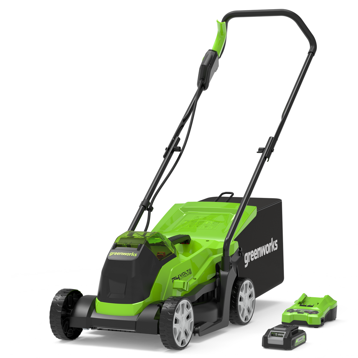 POWERALL 24V Rasaerba 33cm - Batteria 2Ah