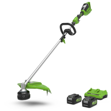 24V+24V Tagliabordi 40cm - 2x Batterie 4Ah