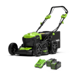 40V Rasaerba 46cm Semovente - 2x Batterie 4Ah