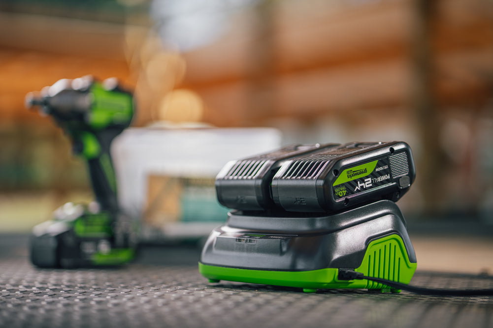 POWERALL 24V PRO Dual Slot Charger 8A