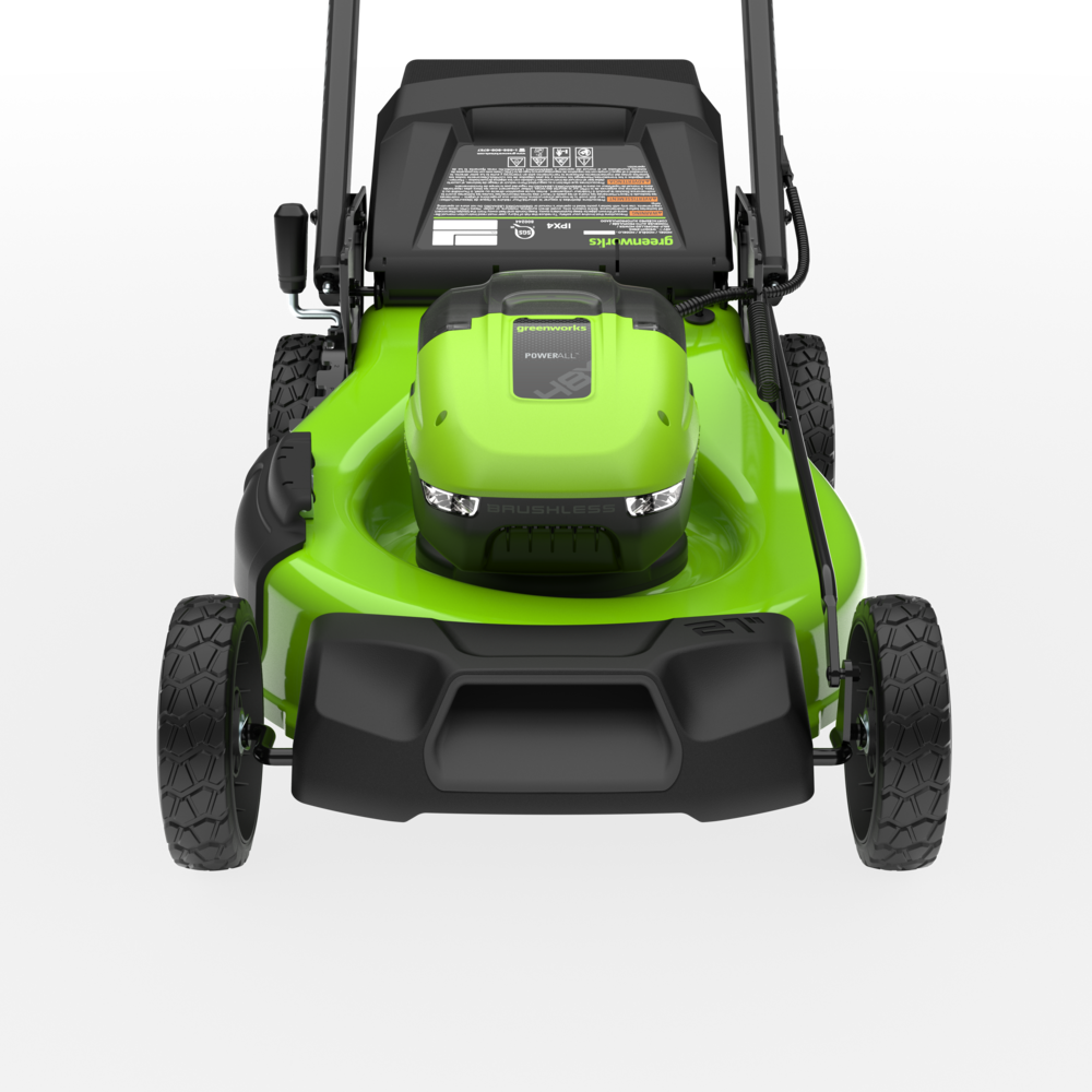 POWERALL 48V (24V x 2) Rasaerba 51cm Semovente - 2x Batterie 6Ah