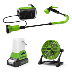 24V Pompa sommersa + Ventilatore + Lanterna Kit