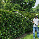 40V Potatore & Tagliasiepi a palo Gen. II - 2x Batterie 2Ah