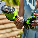 POWERALL 24V Cesoia per arbusti 2 in 1 - Batteria 2Ah