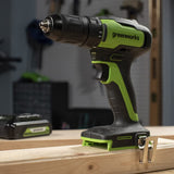 POWERALL 24V Trapano 35Nm - Batteria 2Ah