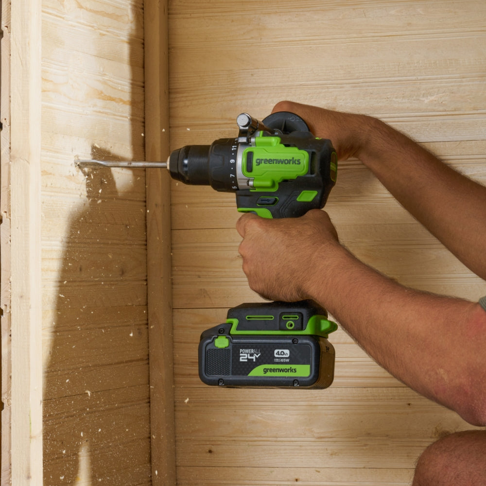 24V Trapano a percussione 90Nm – Batteria 4Ah