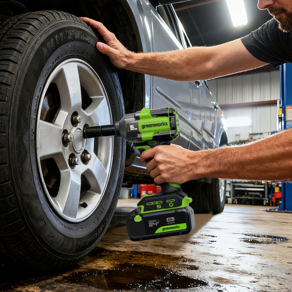 24V Avvitatore a percussione 400Nm - Senza batteria