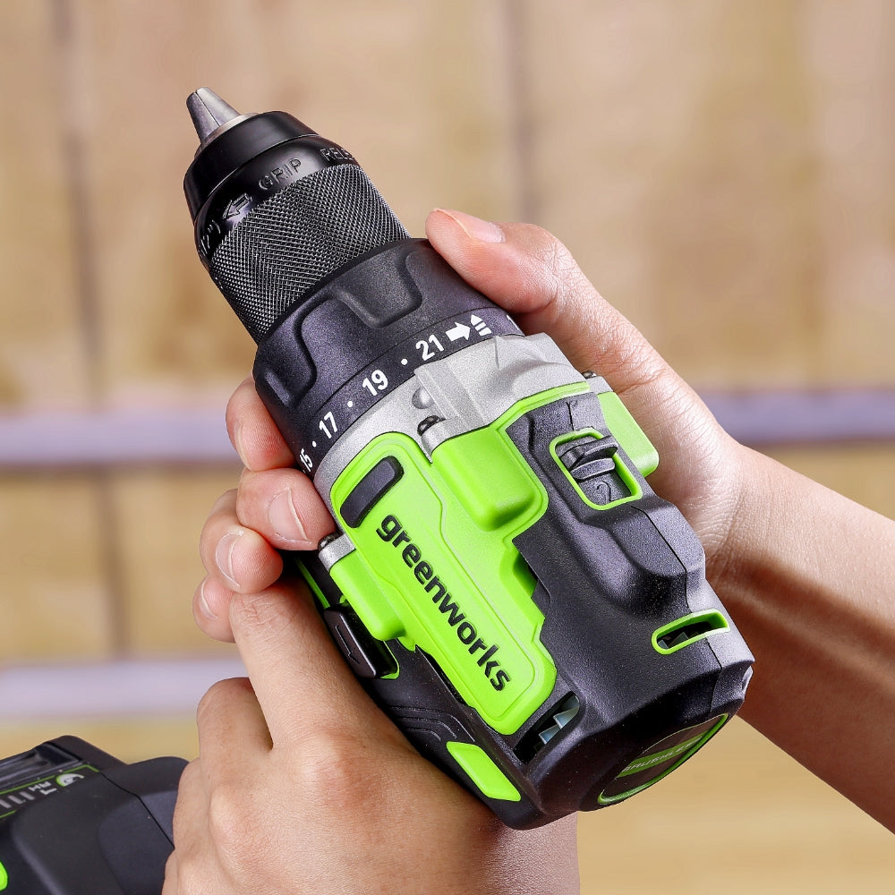 24V Trapano a percussione 90Nm – Batteria 4Ah