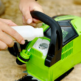 40V Motosega 40cm 1,8 kW - 2x Batterie 2Ah