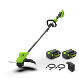 POWERALL 48V (24V x 2) Tagliabordi 38cm - 2x Batterie 4Ah