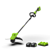 POWERALL 48V (24V x 2) Tagliabordi 38cm - 2x Batterie 4Ah