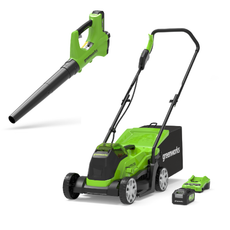 24V Kit combo Rasaerba 33 cm + Soffiatore 161 km/h