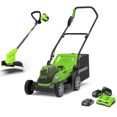24V+24V Kit combo Rasaerba 36cm + 24V Tagliabordi 25cm