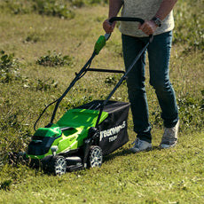 40V Rasaerba 35cm - 2x Batterie 2Ah