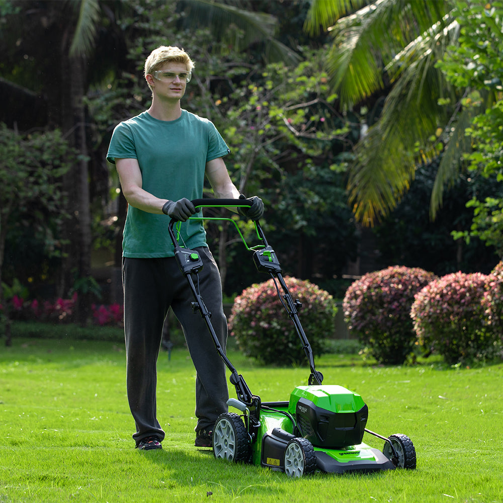 Rasaerba a batteria 24V+24V 46cm G24X2LM46SP - Greenworks