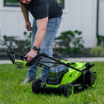 POWERALL 48V (24V x 2) Rasaerba 36cm - 2x Batterie 4Ah