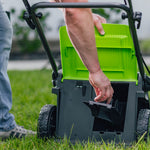 POWERALL 48V (24V x 2) Rasaerba 36cm - 2x Batterie 4Ah