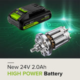 POWERALL 24V Batteria ad alte prestazioni 2Ah