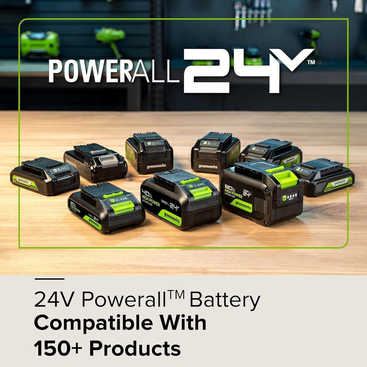 POWERALL 24V Batteria ad alte prestazioni 2Ah