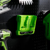 POWERALL 24V Starter Kit Batterie 2x 4Ah + Caricabatterie doppio