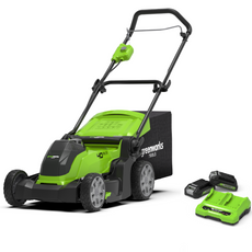 40V Rasaerba 41cm - 2x Batterie 2Ah