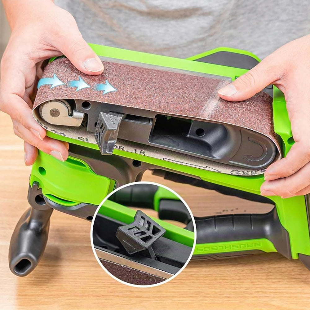 POWERALL 24V Levigatrice a nastro - Senza batteria