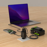 POWERALL 24V Starter Kit Batteria USB-C 4Ah + Caricatore 65W