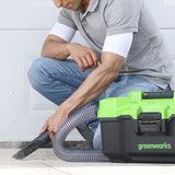 POWERALL 24V Aspirapolvere solidi e liquidi - Senza batteria