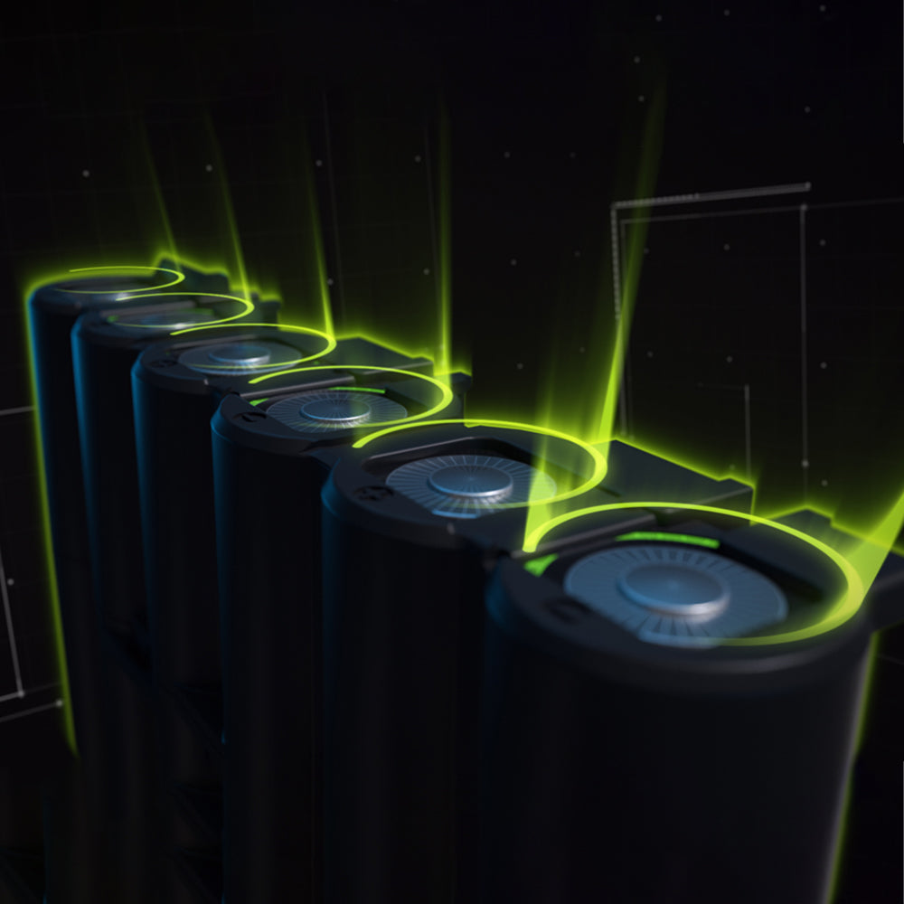 Pacco Batterie Agli Ioni Di Litio 24V 100AH, Batteria 24V Ricaricabile - Foto 2