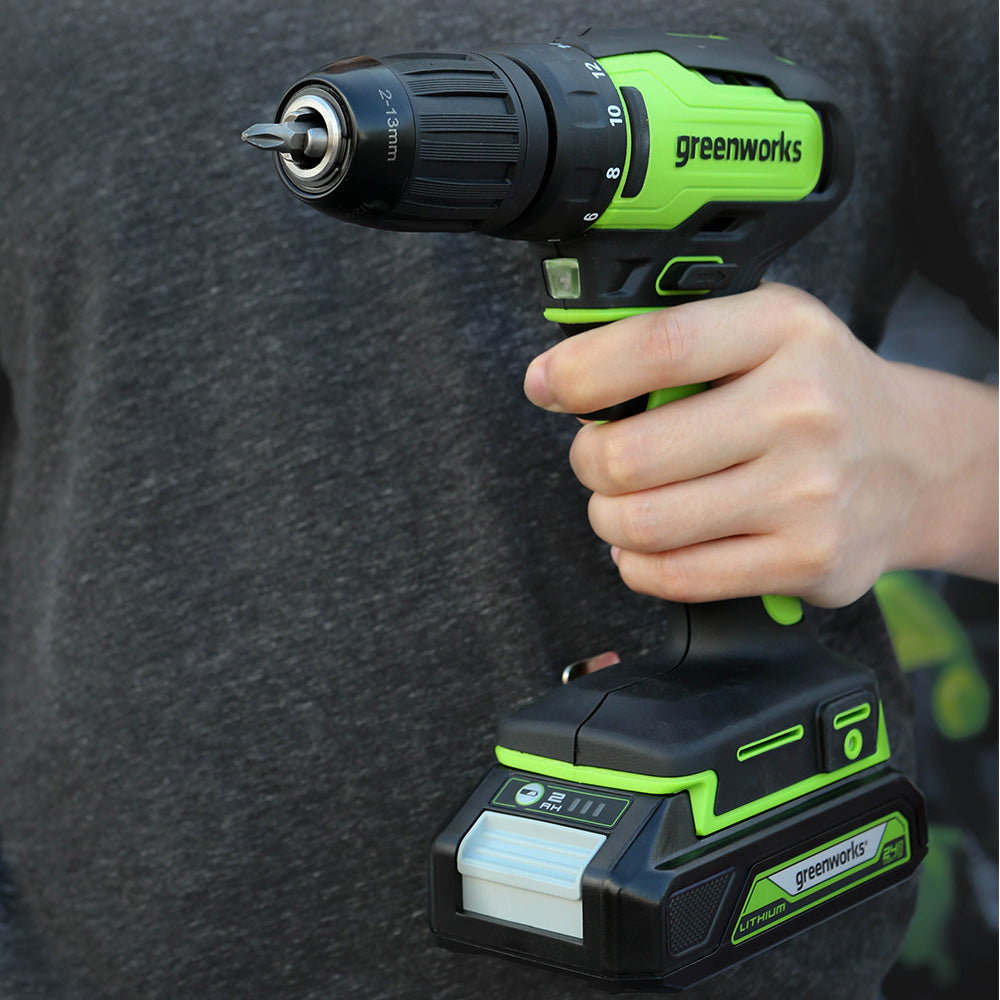 POWERALL 24V Trapano 35Nm - Batteria 2Ah