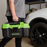POWERALL 24V Aspirapolvere solidi e liquidi - Senza batteria