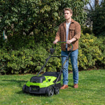POWERALL 48V (24V x 2) Arieggiatore / Scarificatore 2-in-1 38cm - Senza batteria