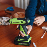 POWERALL 24V Pistola per colla a caldo - Senza batteria