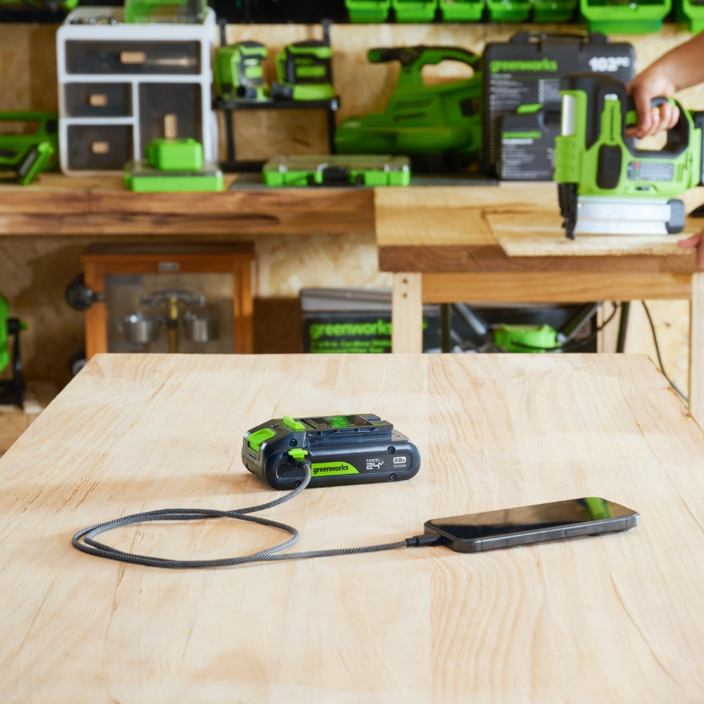 24V Batteria USB-C ad alta prestazioni 2Ah