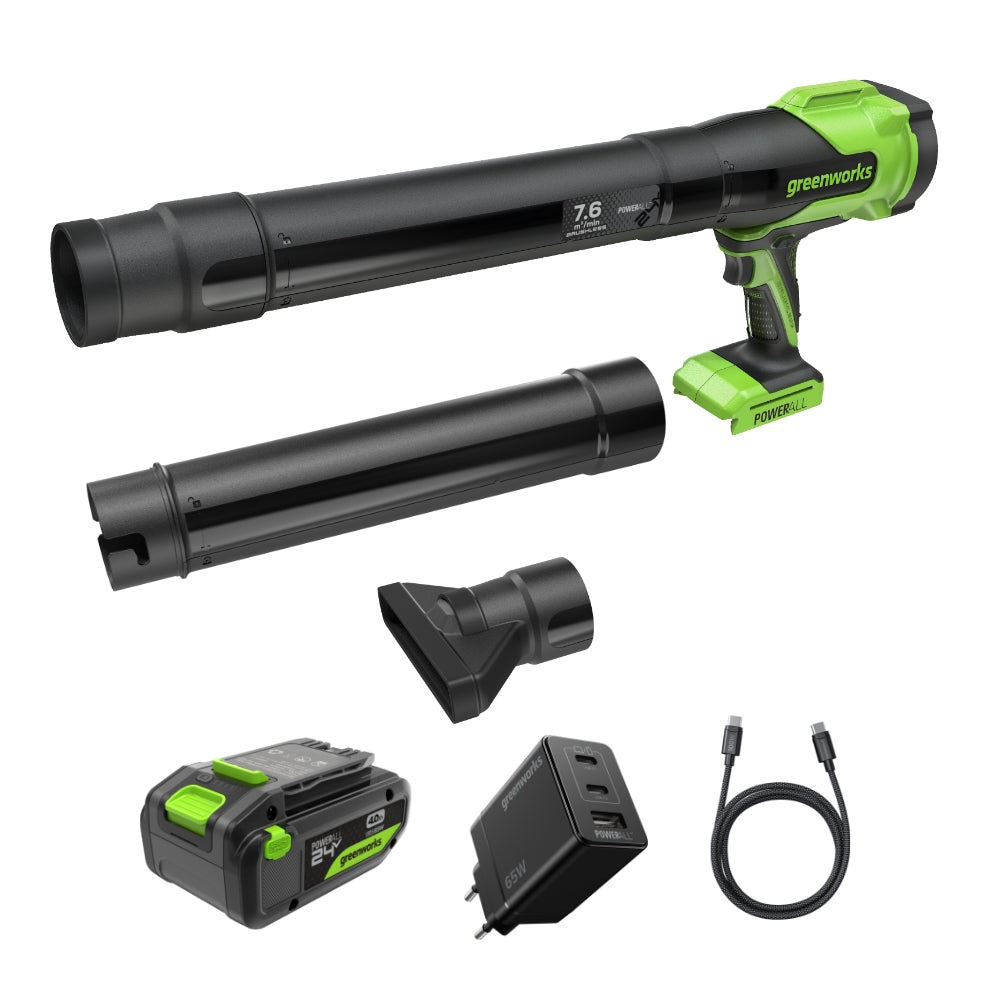 POWERALL 24V Soffiatore 209 km/h - Batteria 4Ah